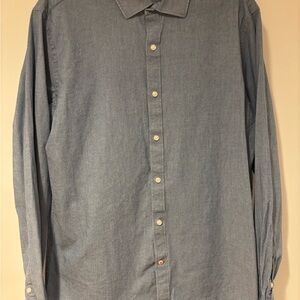 Tommy Hilfiger Light Blue Casual Button-Down Shirt